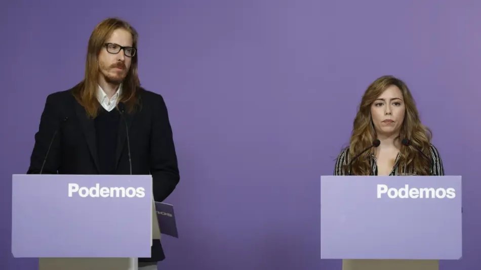 Las bases de Podemos avalan con un 89,8% de votos a favor, que se condicione el apoyo a los Presupuestos a que se bajen los alquileres y romper con el estado genocida de Israel