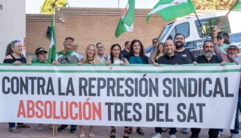 CGT celebra la absolución de las tres sindicalistas del SAT de Granada