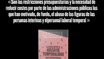 Nuevo número de La Brecha: “La lucha contra el abuso de temporalidad en el sector público”