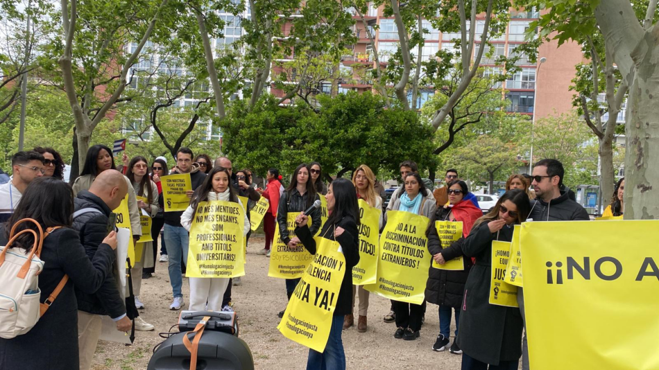 Movimiento Homologación Justa Ya (HJY) celebra su primer aniversario con manifestaciones en tres ciudades 