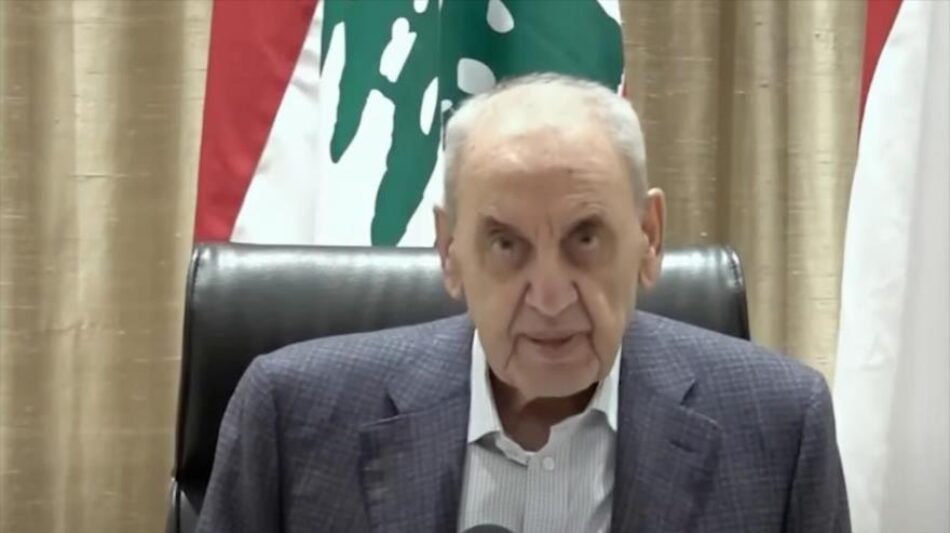 Berri: Líbano fue capaz de neutralizar efectos de agresión israelí