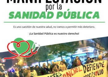 ¡Defendamos la Sanidad Pública! Manifestación en Carabanchel