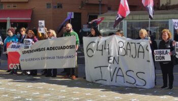 El sindicato CGT anuncia concentraciones todos los martes hasta el 17 de diciembre a las puertas de la IVASS