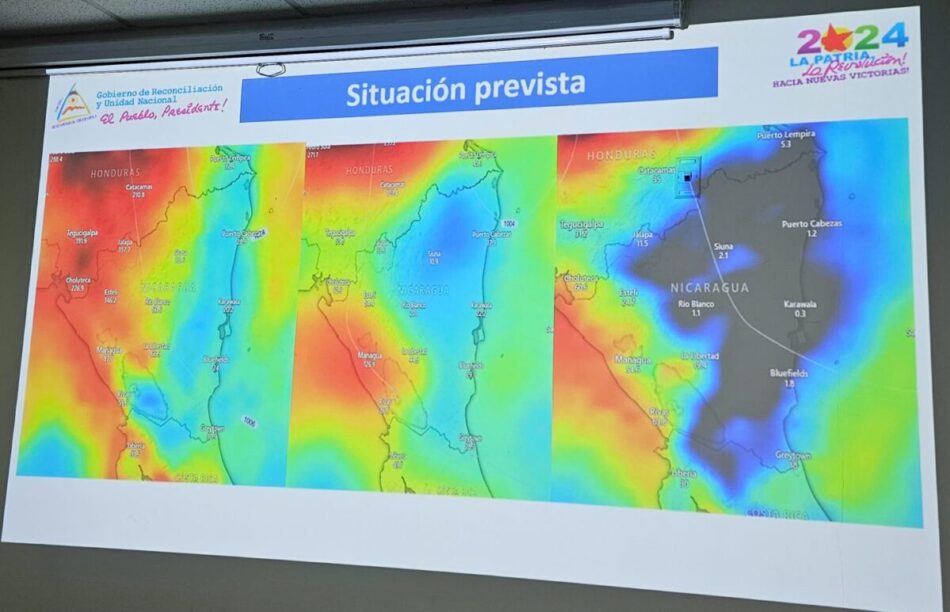 El Gobierno de Nicaragua se prepara para mitigar los efectos del huracán ‘Sara’