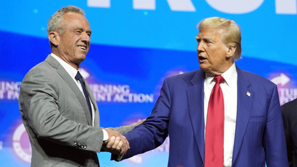 Trump nomina a Robert F. Kennedy Jr. como secretario de Salud