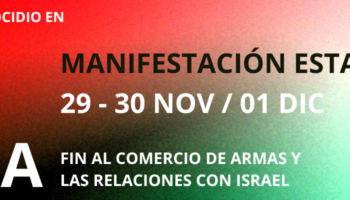 Manifestación Estatal por Palestina: 29-30 de noviembre y 1 de diciembre. Todas las convocatorias