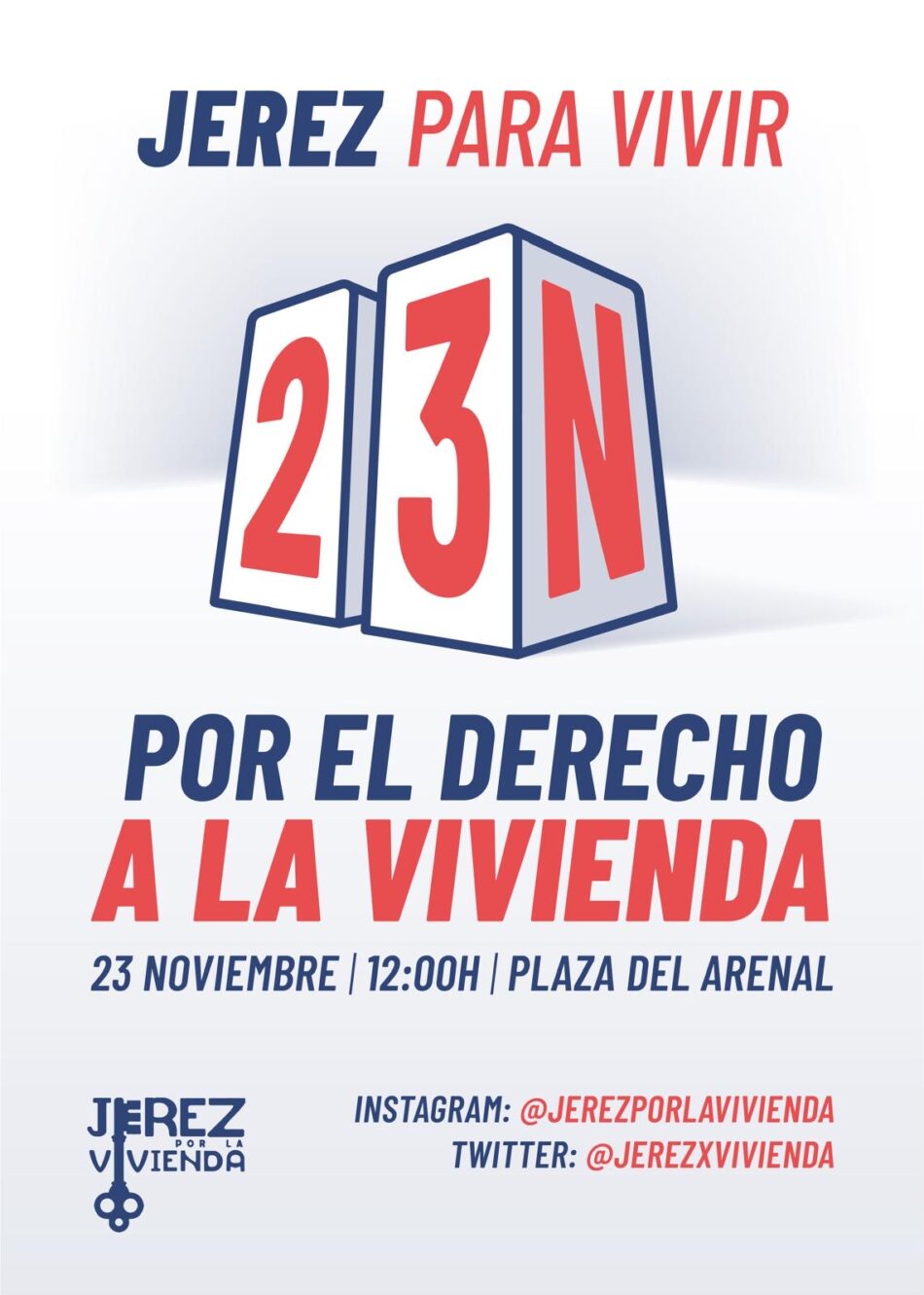 «Referentes de la cultura jerezana hacen un llamamiento a la ciudadanía a movilizarse por la vivienda este sábado 23 de noviembre”