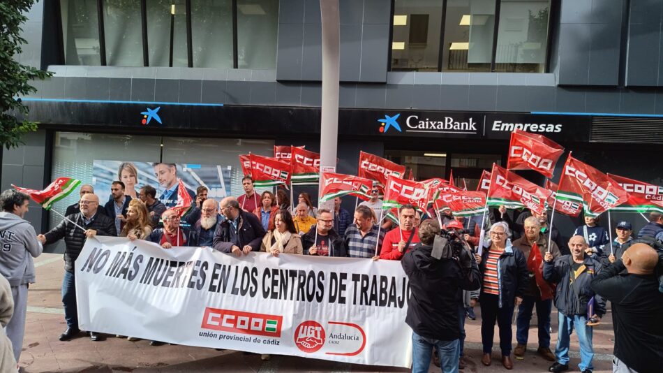 CCOO exige medidas que palien las cifras de siniestralidad laboral que padece Campo de Gibraltar