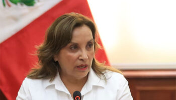 Una encuesta confirma la desaprobación masiva de la presidenta peruana