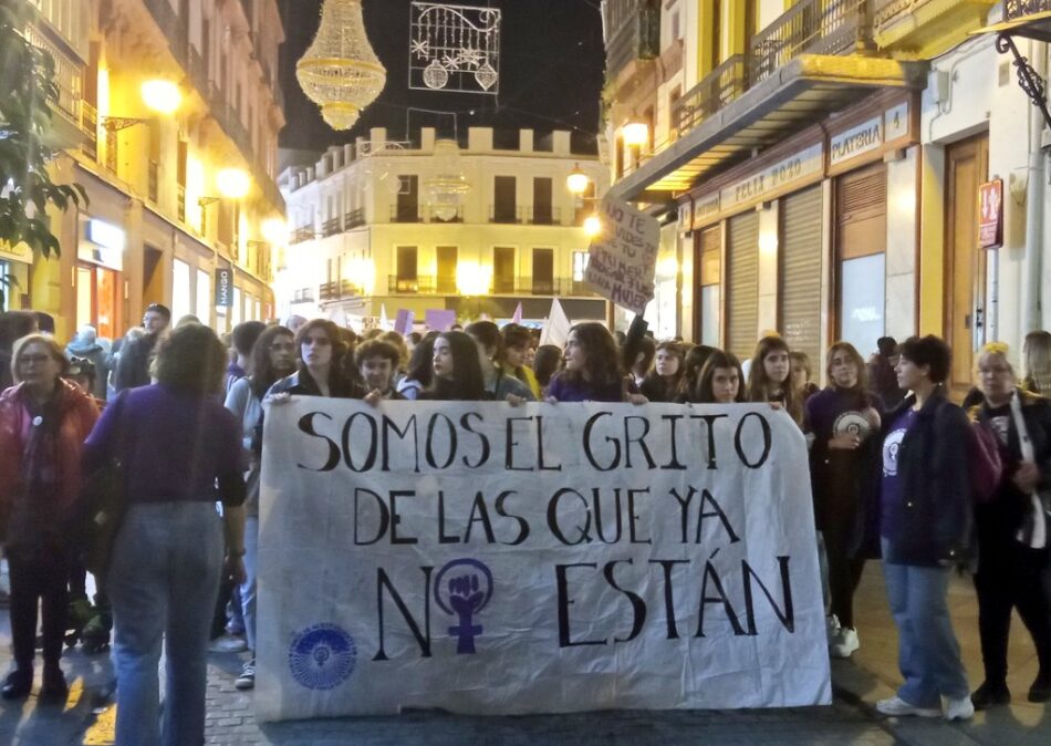 25N: APDHA denuncia que “en lo que va de año han sido asesinadas en nuestro país 39 mujeres, 8 de ellas en Andalucía”