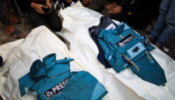 Casi 190 trabajadores de la prensa asesinados por Israel en Gaza