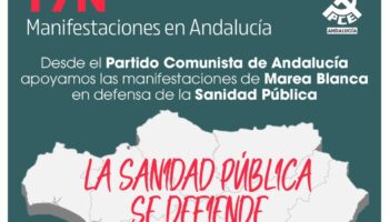 Marea Blanca llama a participar en la manifestación convocada este domingo 17-N para denunciar «el deterioro al que está sometida la sanidad pública andaluza»