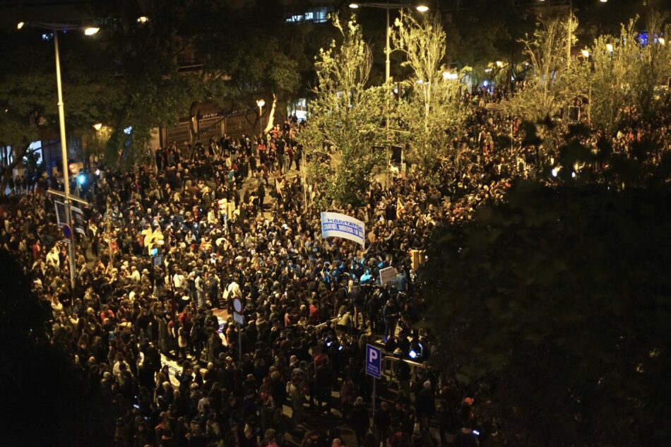 170.000 persones omplen la manifestació per l’habitatge més gran de la història de Catalunya i de l’Estat espanyol