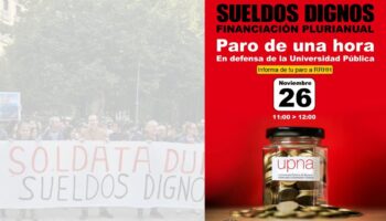 El PCE-EPK llama al Gobierno de Navarra y al Rectorado a dar respuesta a las demandas laborales del Personal Docente e Investigador de la UPNA