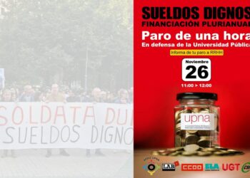 El PCE-EPK llama al Gobierno de Navarra y al Rectorado a dar respuesta a las demandas laborales del Personal Docente e Investigador de la UPNA