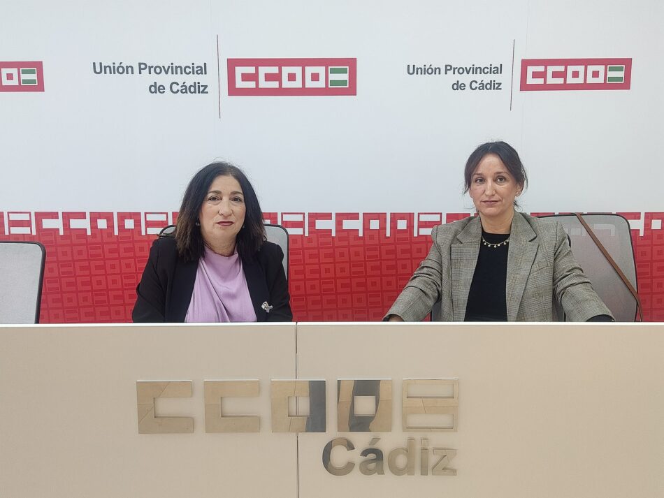 CCOO exige políticas reales que funcionen y que transformen las condiciones de vida de las mujeres víctimas de violencia machista en Cádiz