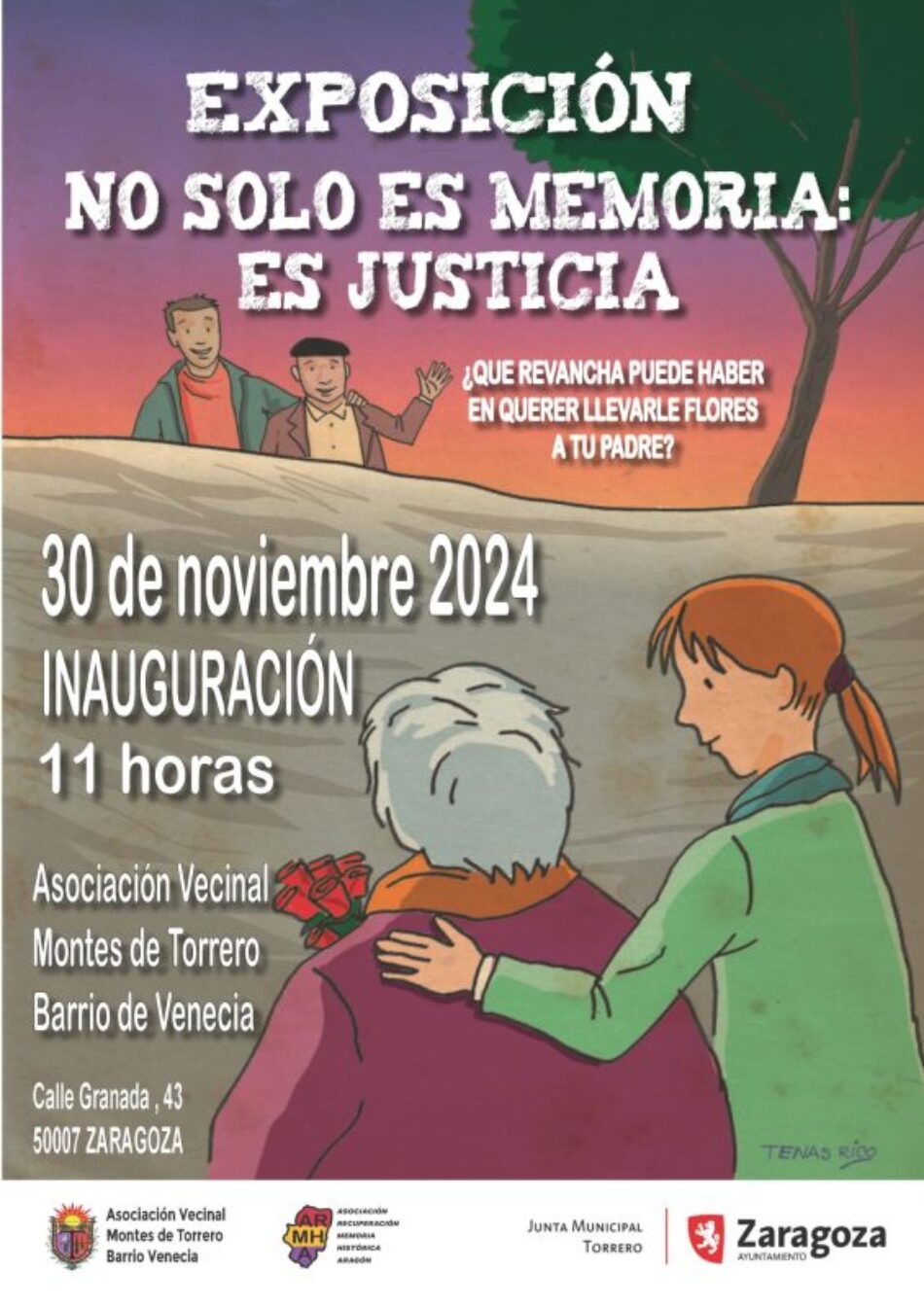 Exposición «No solo es Memoria, es Justicia», en Zaragoza