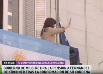 Cristina Fernández responde a Milei por la eliminación de su jubilación de privilegio