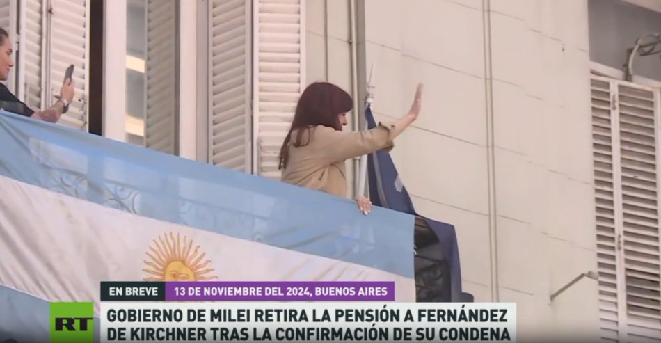 Cristina Fernández responde a Milei por la eliminación de su jubilación de privilegio