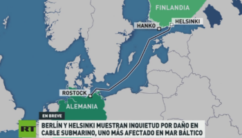 Anuncian rupturas de cables submarinos entre varios países europeos