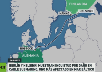 Anuncian rupturas de cables submarinos entre varios países europeos