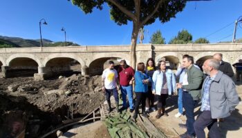 Toni Valero exige al Gobierno andaluz del PP desde Benamargosa que tras la Dana de la pasada semana “se ponga las pilas y apruebe ya un decreto de ayudas, porque tiene fondos”