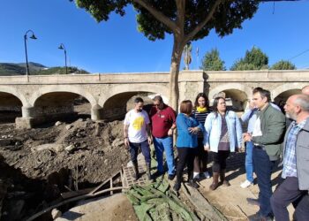 Toni Valero exige al Gobierno andaluz del PP desde Benamargosa que tras la Dana de la pasada semana “se ponga las pilas y apruebe ya un decreto de ayudas, porque tiene fondos”