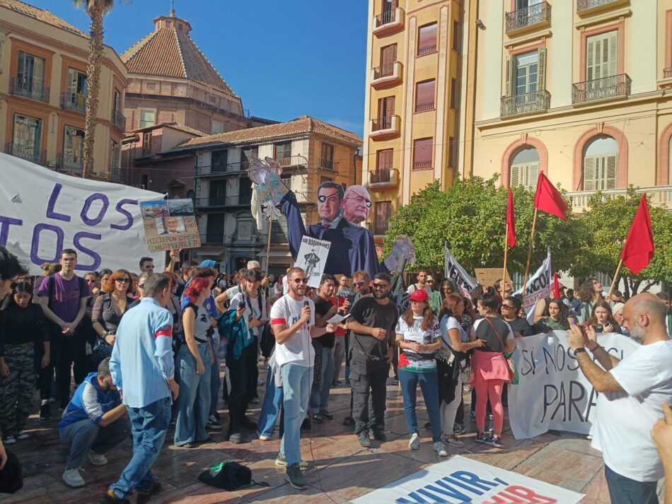 Más de 30.000 personas se movilizan en Málaga para denunciar la falta de acceso a vivienda