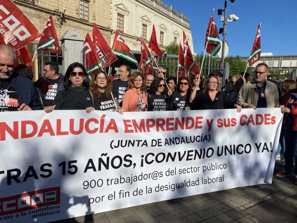 Por Andalucía anuncia que presentará una enmienda a los presupuestos de la Junta para terminar con las diferencias salariales en Andalucía Emprende