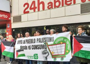 Día sin Compras: acción de boicot a Carrefour por su complicidad con el genocidio en Gaza