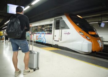 Rodalies recupera la circulación en todas las vías tras el corte por las lluvias