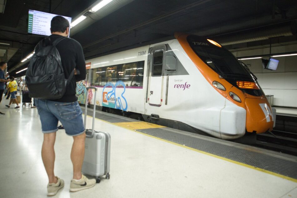 Rodalies recupera la circulación en todas las vías tras el corte por las lluvias