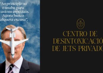 Ecologistas en Acción pone en marcha un centro de desintoxicación para la adicción a los jets privados