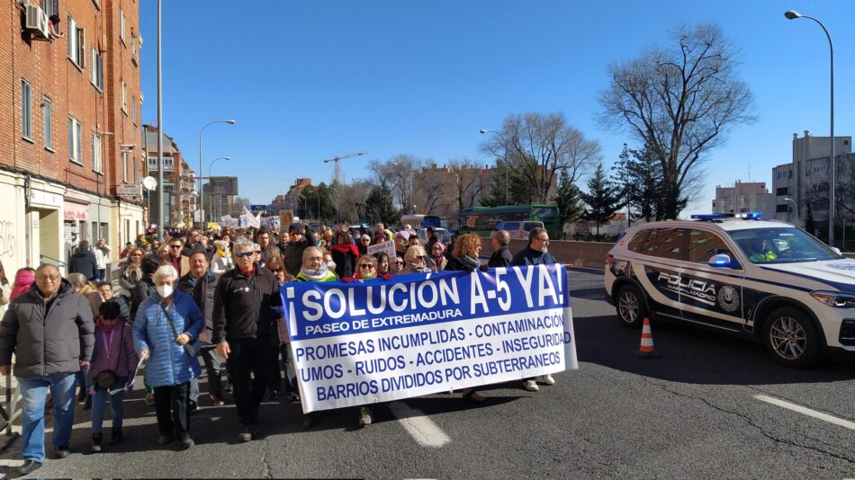 Soterramiento de la A5 en Madrid: la Junta de Latina no quiere que se hable del Plan de Movilidad de las obras