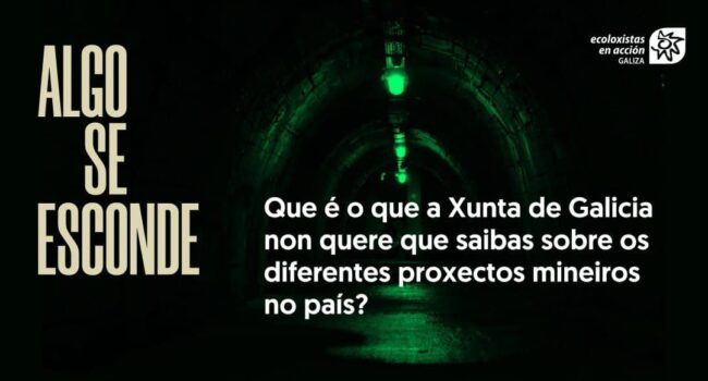 «Rexeitamos a tentativa da Xunta de expulsar as organizacións ecoloxistas e as comunidades de montes veciñais do Consello da Minería de Galicia»