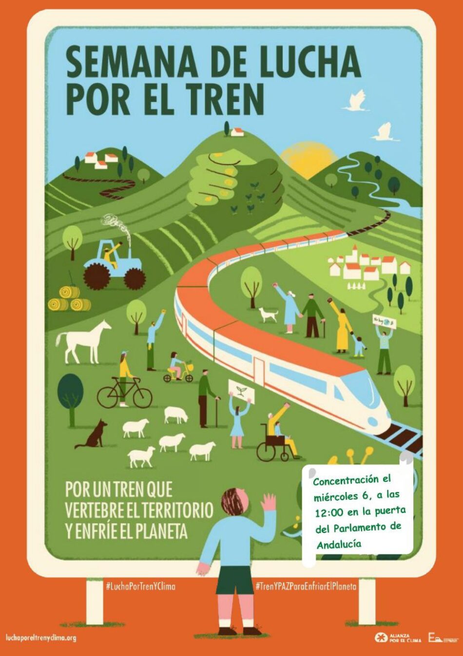 Verdes EQUO pide seriedad y compromiso con el ferrocarril en la Semana de Lucha por el Tren