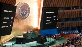 Asamblea General de la ONU vota por la creación de un Estado palestino