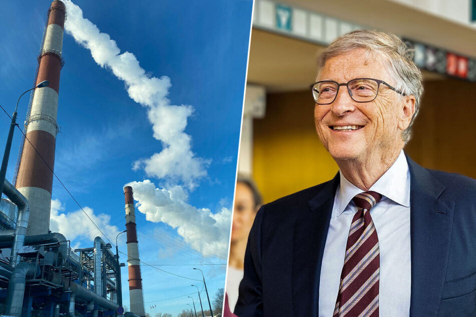 Los grandes millonarios están poniendo sus ojos en la captura del CO2 del aire. Y Bill Gates tiene un favorito