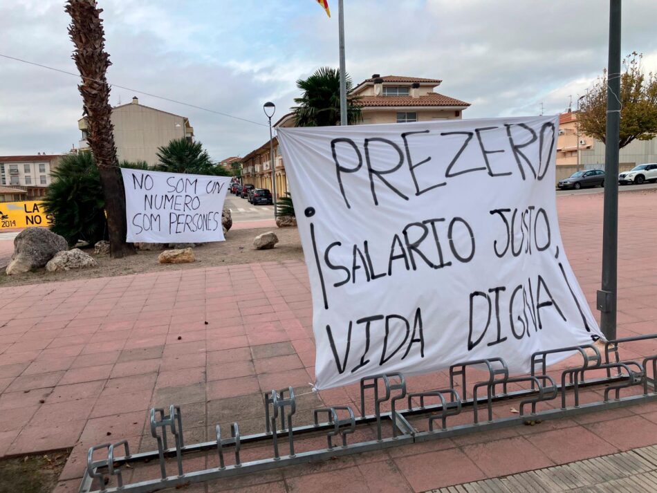 Convocan concentración de protesta ante la sede del Partido Socialista de Catalunya en Baix Penedés tras dos meses de huelga indefinida en Prezero