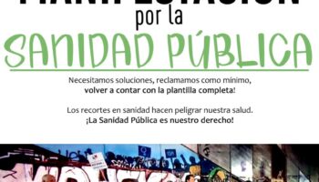 «Ven a defender la Sanidad Pública», manifestación en Carabanchel