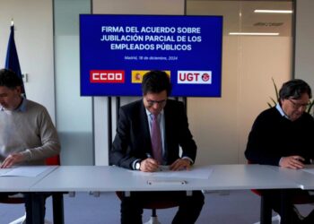 CCOO y UGT logran recuperar la jubilación parcial para el funcionariado y el personal estatutario