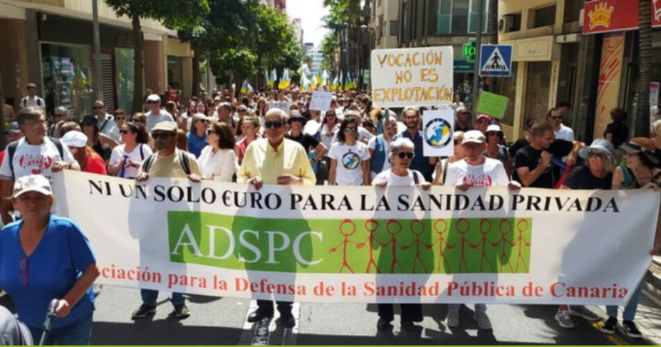 Asociación para la Defensa de la Sanidad Pública de Canarias: «Un año más y todo sigue igual»