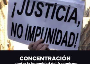 Asociaciones memorialistas se concentrarán frente al Tribunal Constitucional para exigir el fin de la impunidad del franquismo