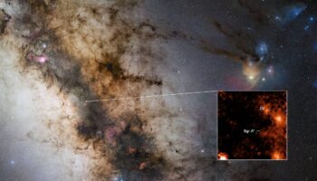 Descubren el primer sistema binario cerca del agujero negro supermasivo de nuestra galaxia