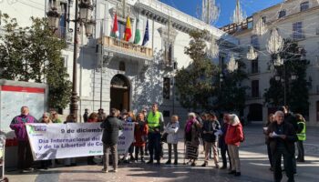 Granada celebró en la calle el Día Internacional del Laicismo y la Libertad de Conciencia 2024