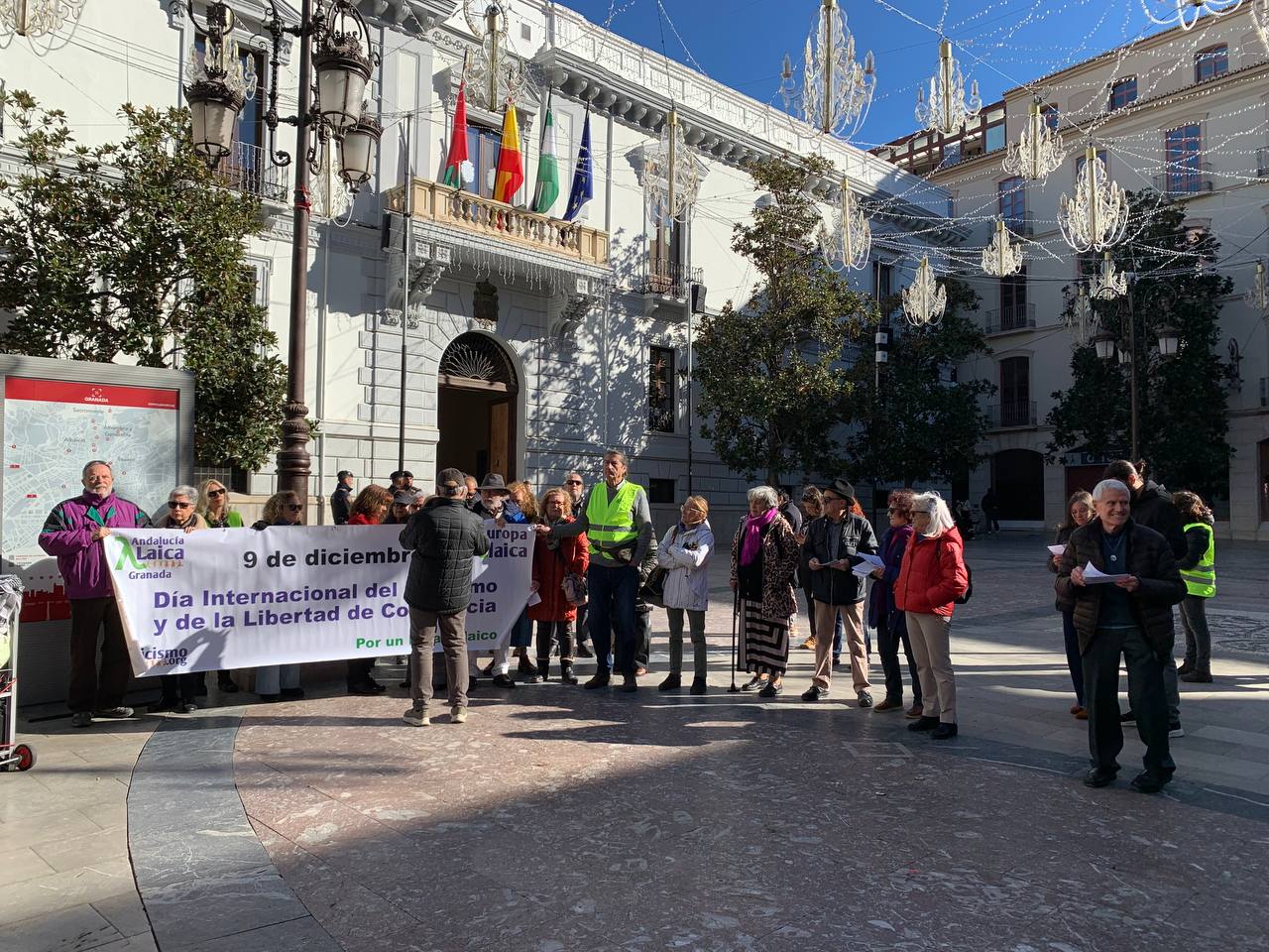 Granada Celebr En La Calle El D A Internacional Del Laicismo Y La