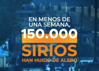 Cerca de 150 mil sirios fueron desplazados por ataques terroristas