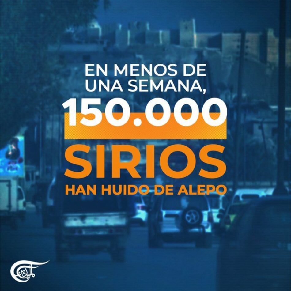 Cerca de 150 mil sirios fueron desplazados por ataques terroristas