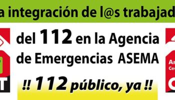 El 112 Andalucía termina 2024 y comienza 2025 en huelga.  CGT considera «patética e impresentable» la campaña #AndaluciaTeCuida