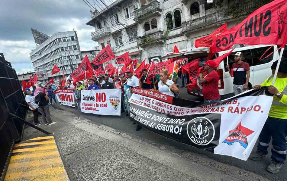 Pueblo organizado rechaza en Panamá proyecto de ley sobre seguro